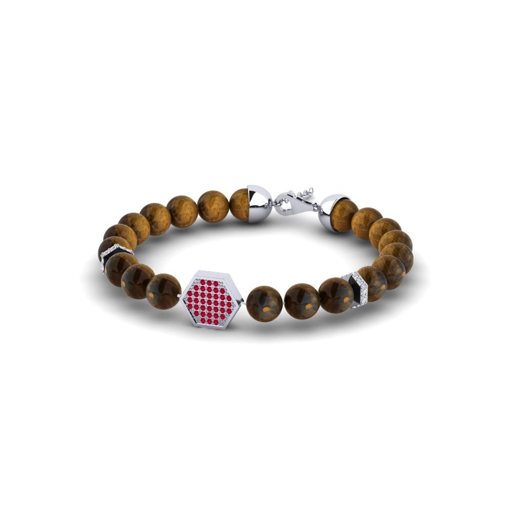 Ruby Men's Bracelet Efpacinou