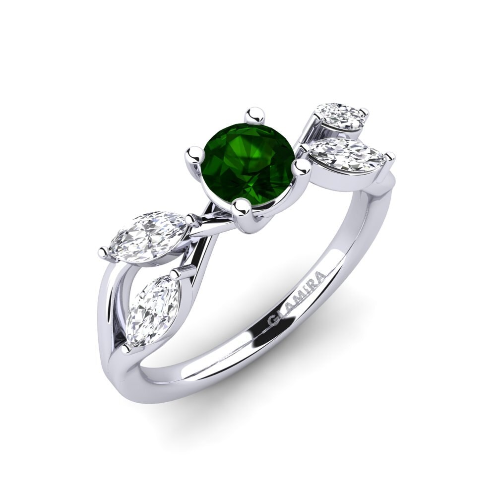 Green Tourmaline Engagement Ring Egbertine
