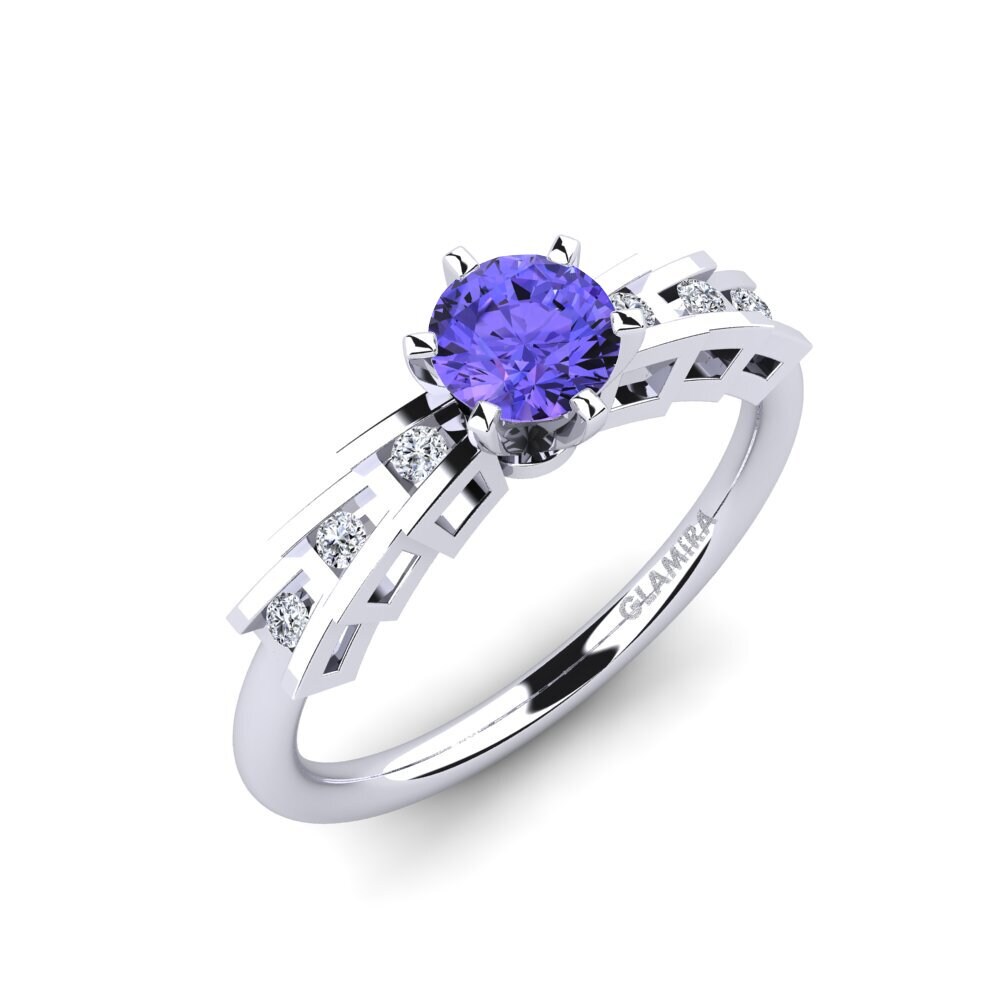 Tanzanite Engagement Ring Egidiana