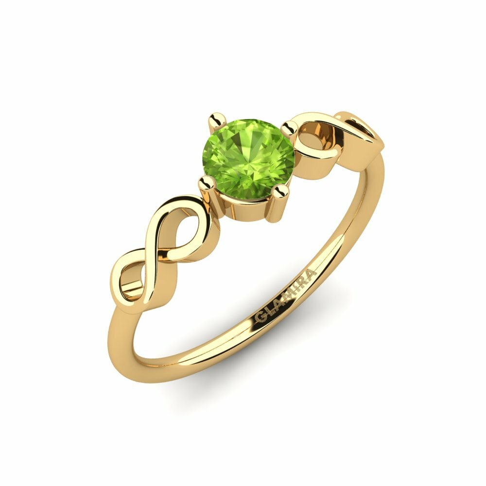 18K Geel Goud Dames Ring Ehtel