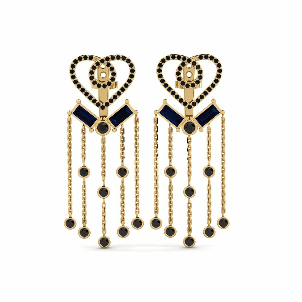 Saphir Boucle d'oreille femme Ehtiros