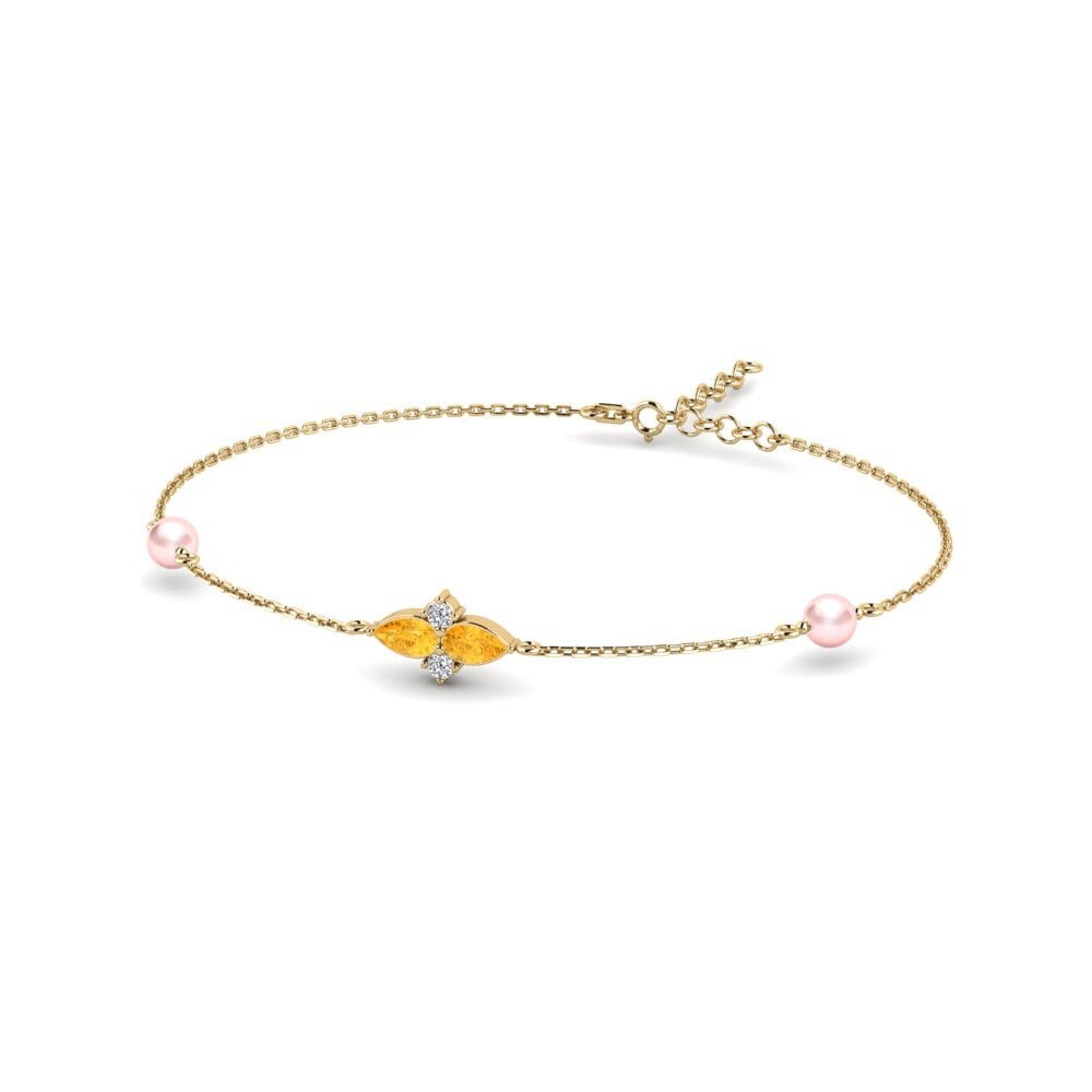 Citrine Women's Bracelet Eiffel