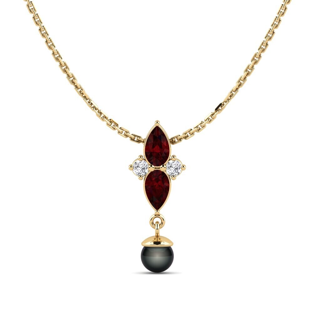 Garnet Women's Pendant Eiffel