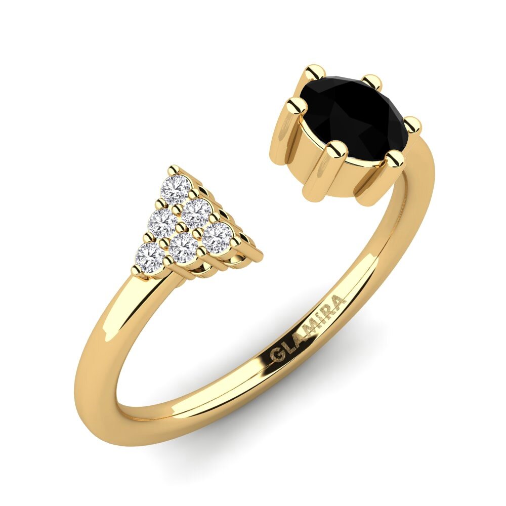 Black Onyx Ring Eiluned