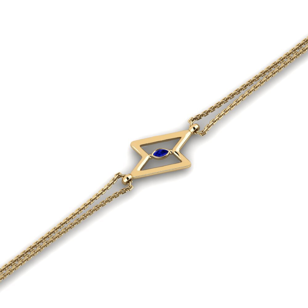Marquise Sapphire Women's Bracelet Eimlathpon