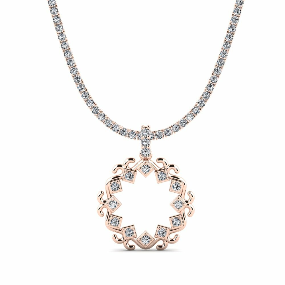 14ct Rose Gold Tennis Eipertoro