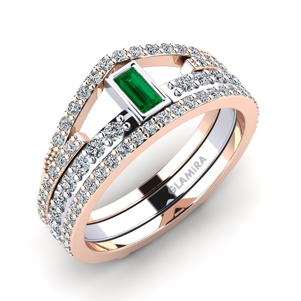 Green Zirconia Ring Ekonmar SET