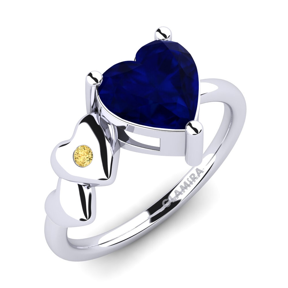 950 Platinum Ring Elauna