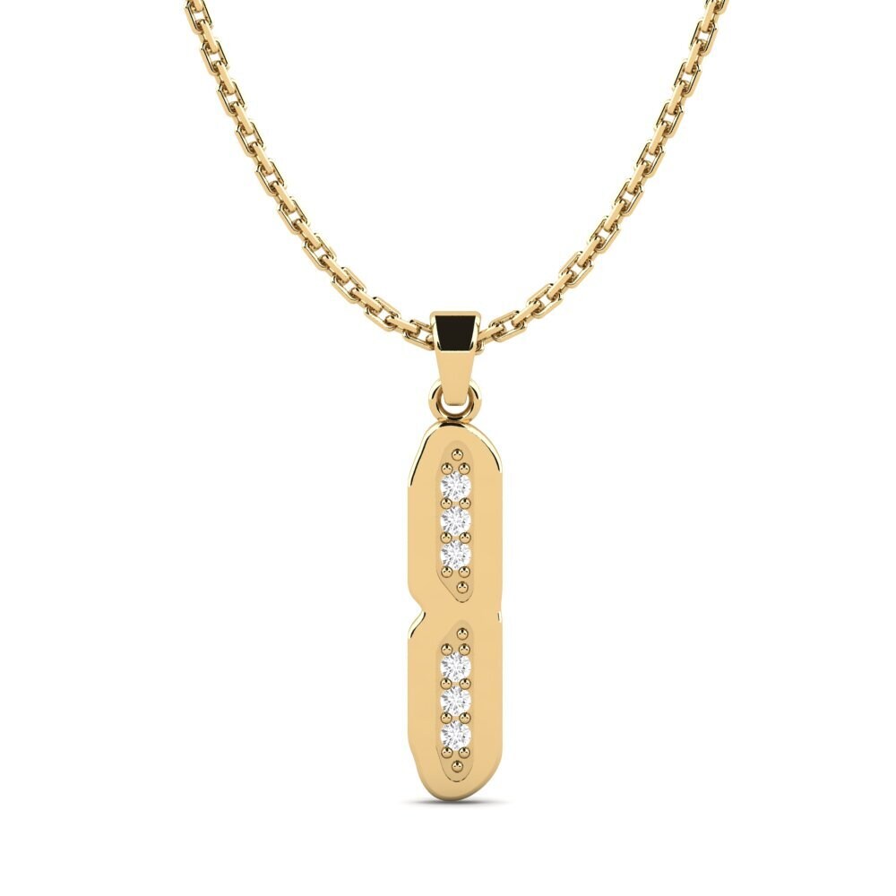 White sapphire Women's Pendant Elec - I