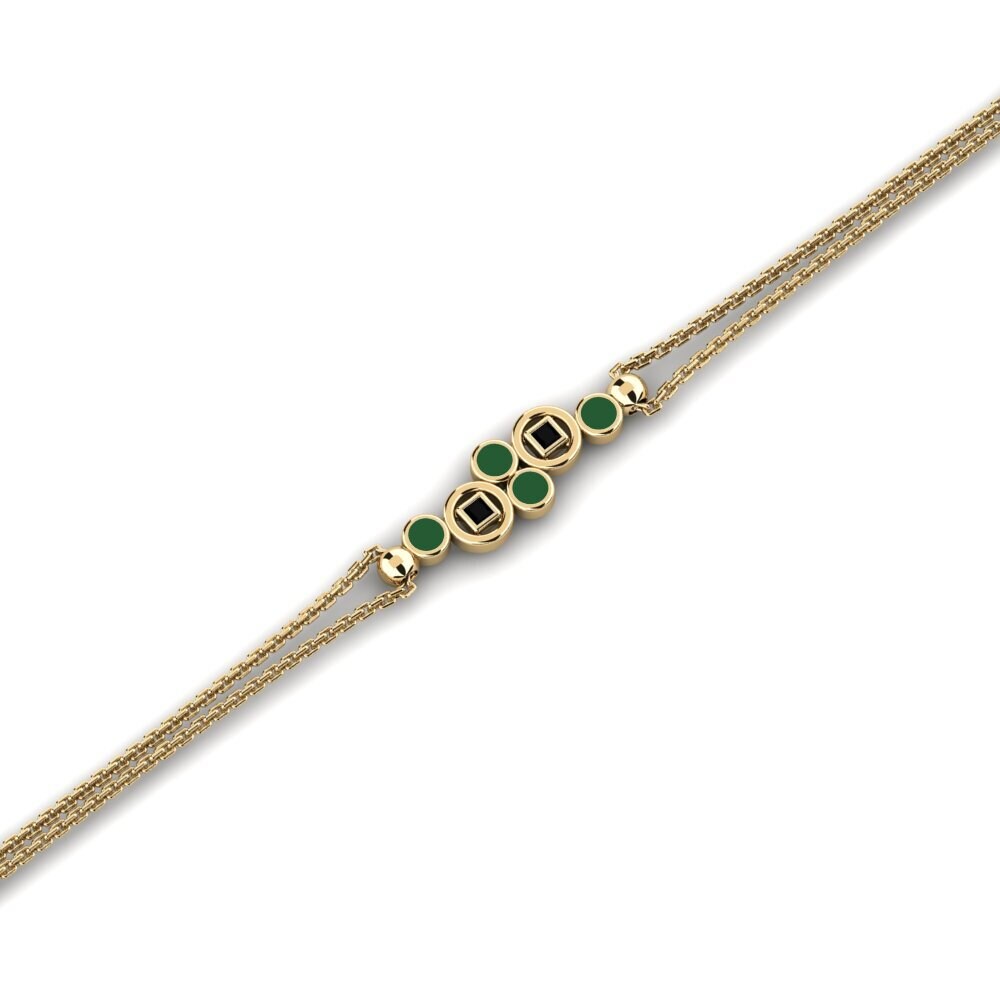 Black Sapphire Women's Bracelet Elewo