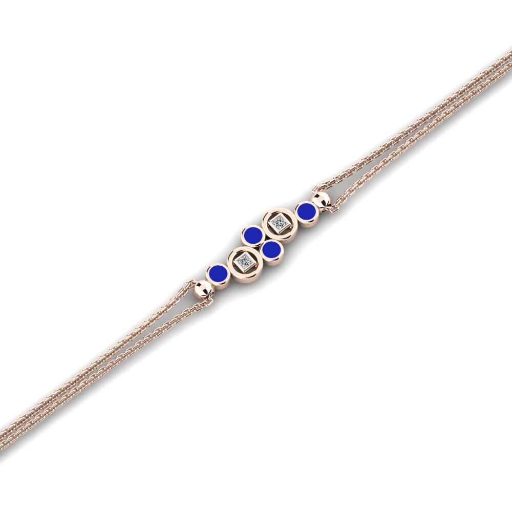 14ct Rose Gold Women's Bracelet Elewo