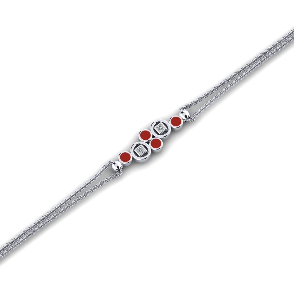 White Silver Women's Bracelet Elewo