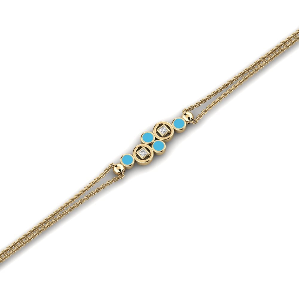 Moissanit Damen armband Elewo