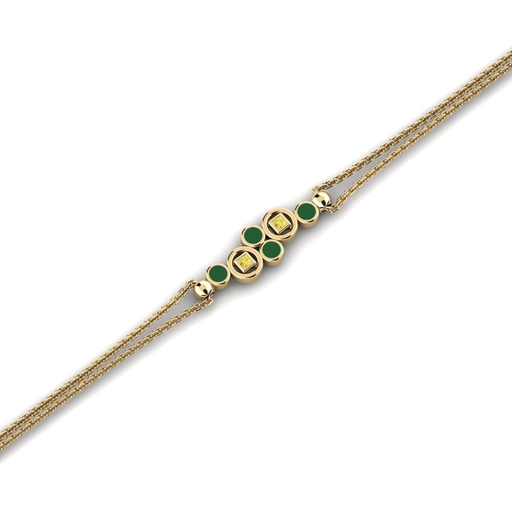 Yellow Sapphire Women's Bracelet Elewo