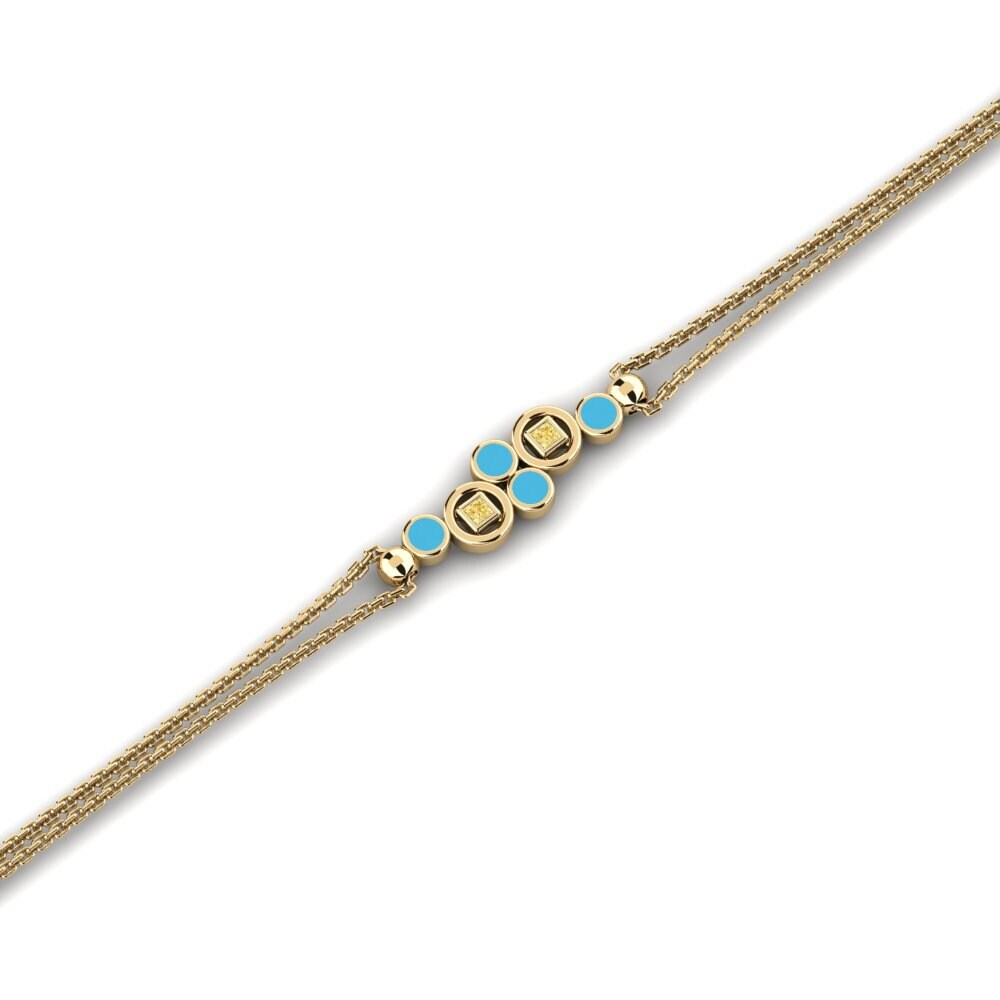 Yellow Diamond Women's Bracelet Elewo