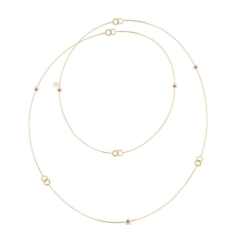 Pink Tourmaline Women's Necklace Elipzo