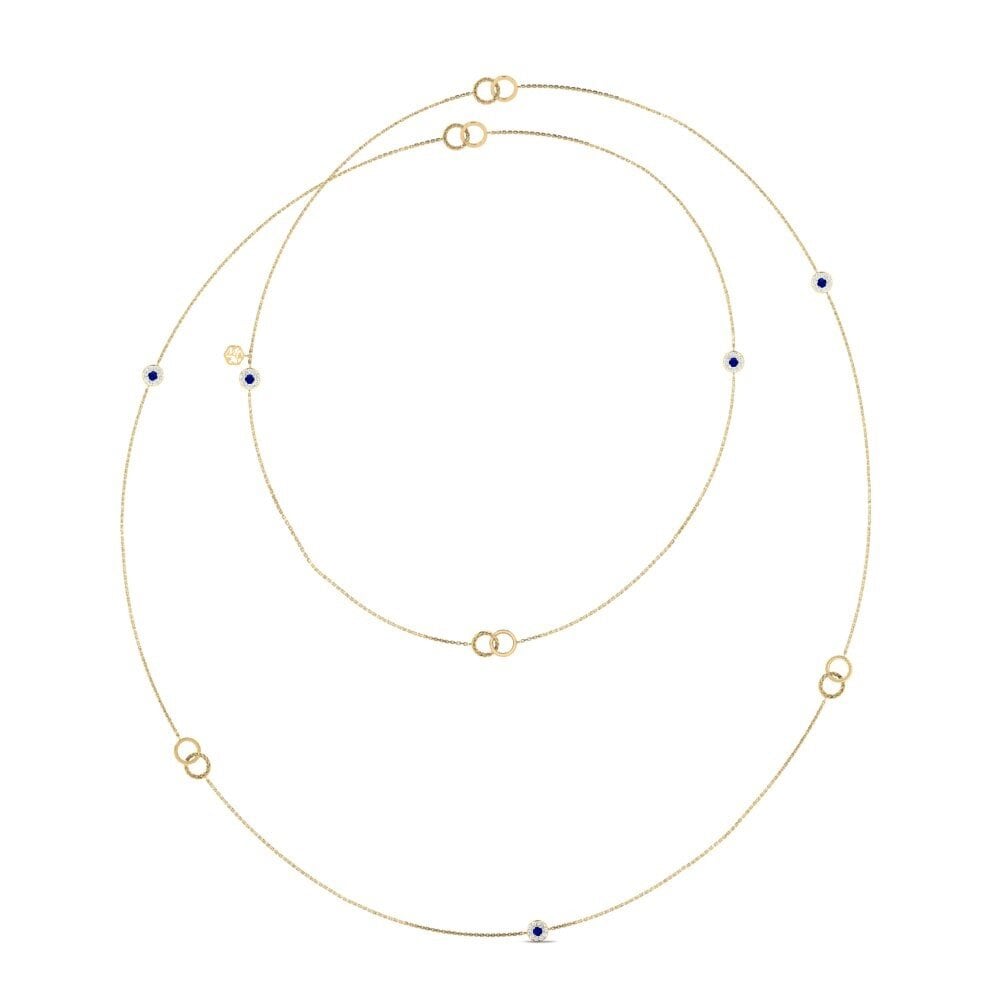 Sapphire Women's Necklace Elipzo