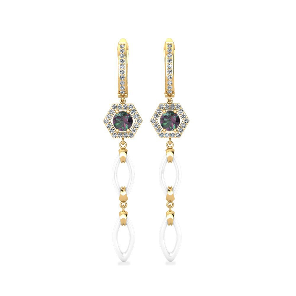 Mystic Topaz Women's Earring Elire