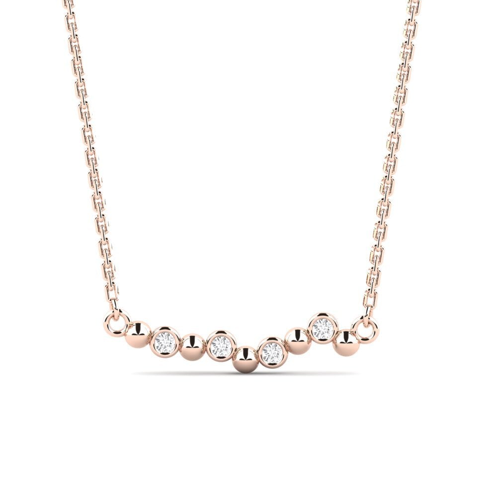 Zafiro blanco Collar de Mujer Eliso