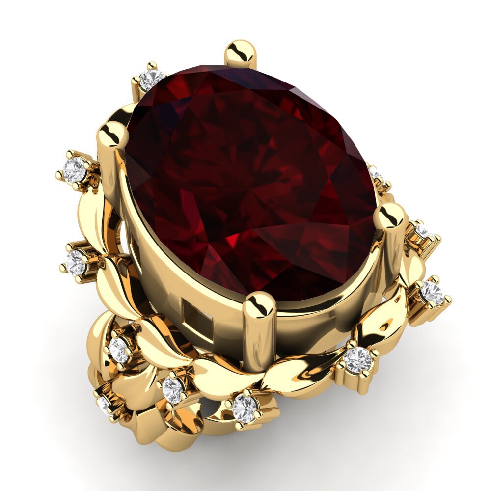 9ct Yellow Gold Ring Ellan