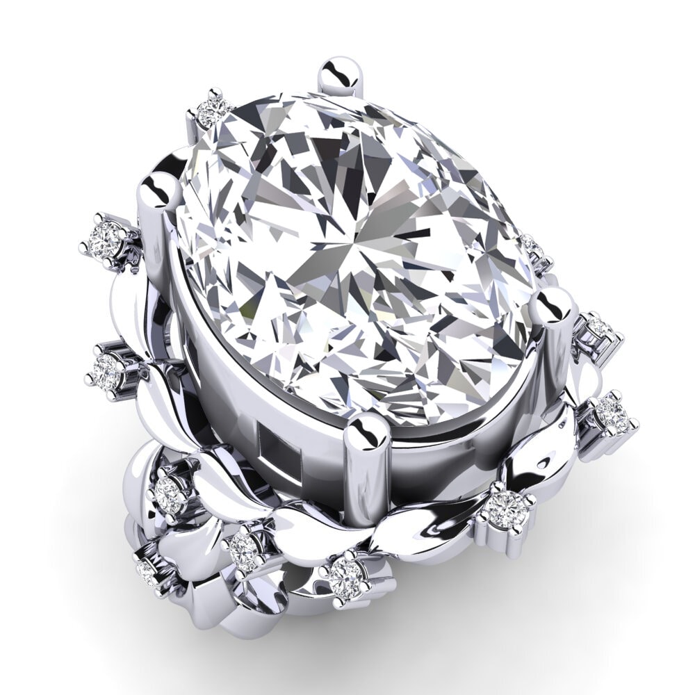 950 Platinum Lab Grown Diamond Ring Ellan
