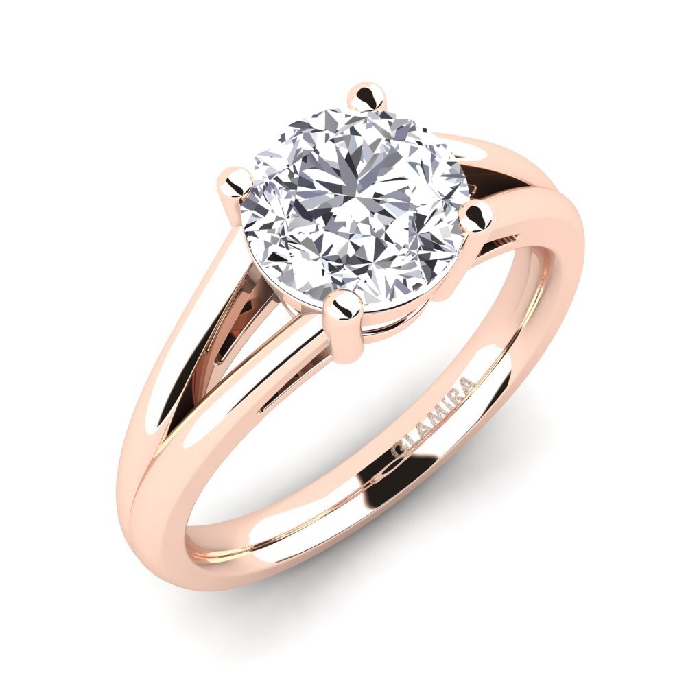 14ct Rose Gold Engagement Ring Ellie 2.0 crt
