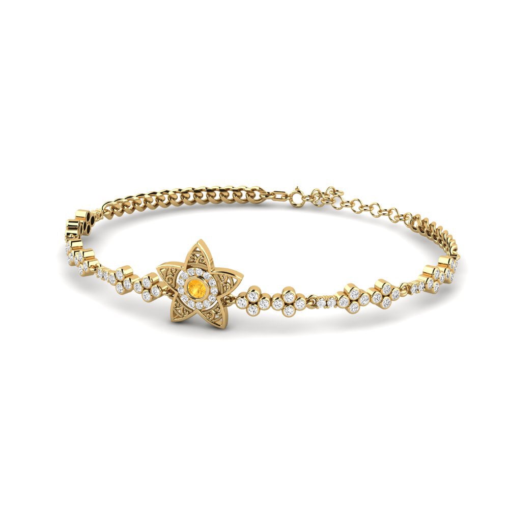 Citrine Women's Bracelet Elluen