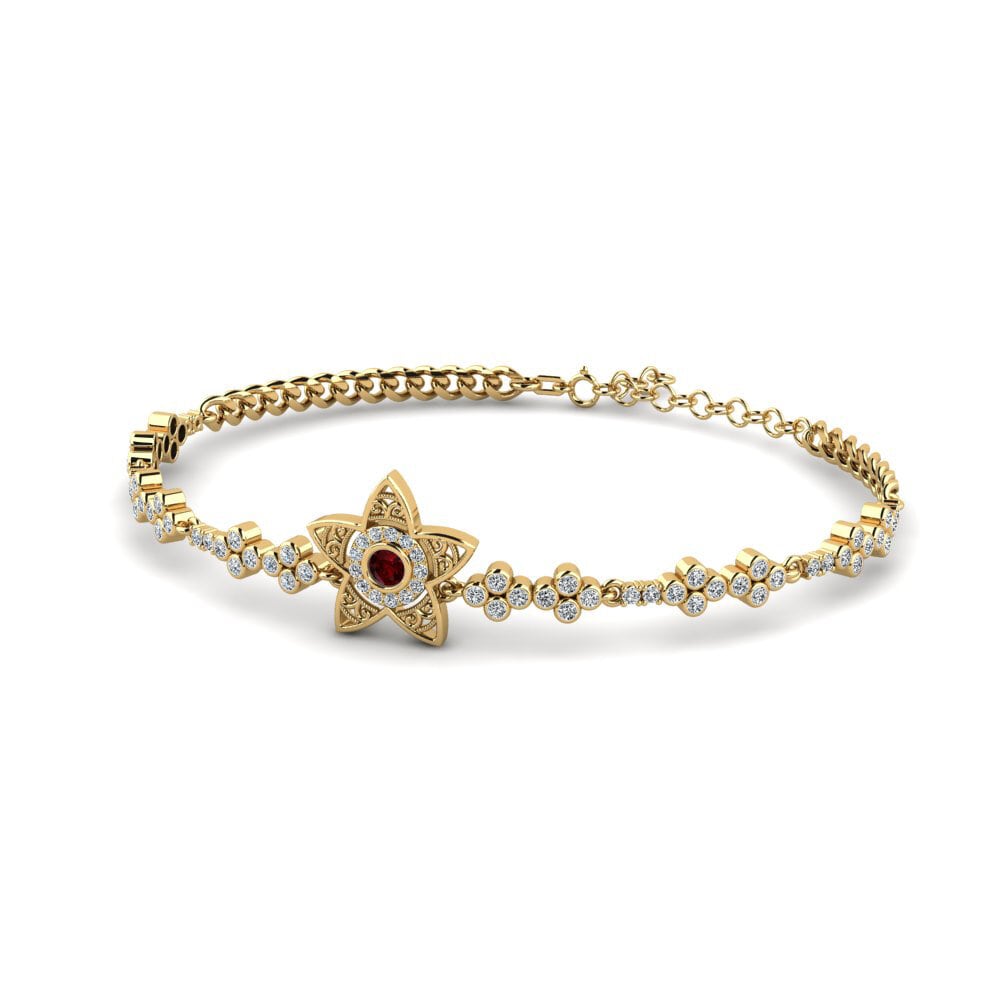 Garnet Women's Bracelet Elluen