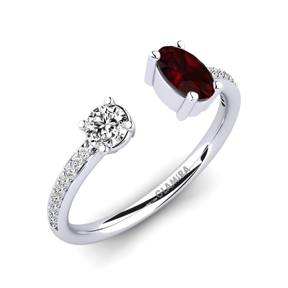 Granat Ring Ellvira