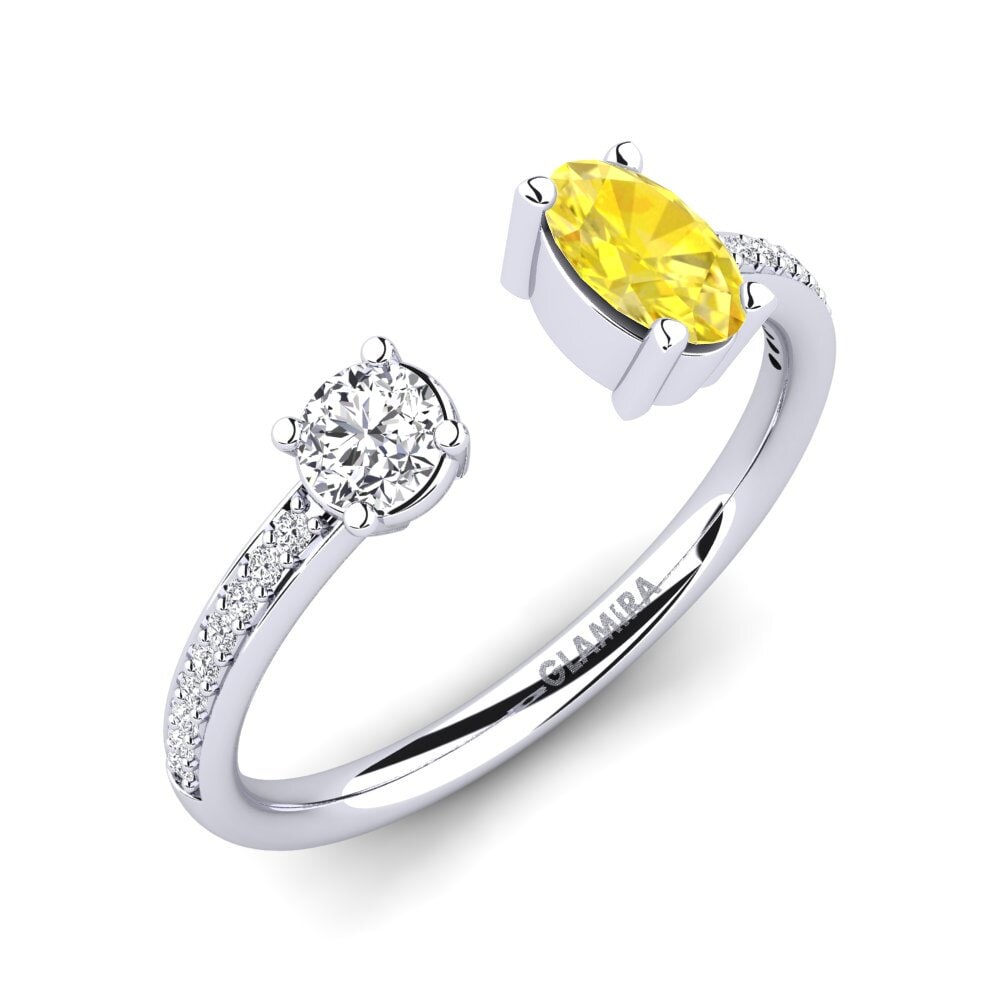 Yellow Sapphire Ring Ellvira