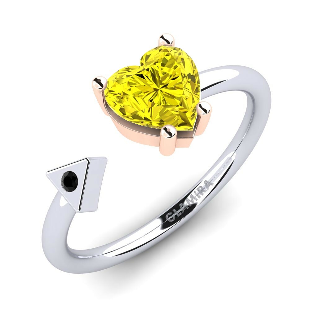 Gele Diamant Ringen Elodie