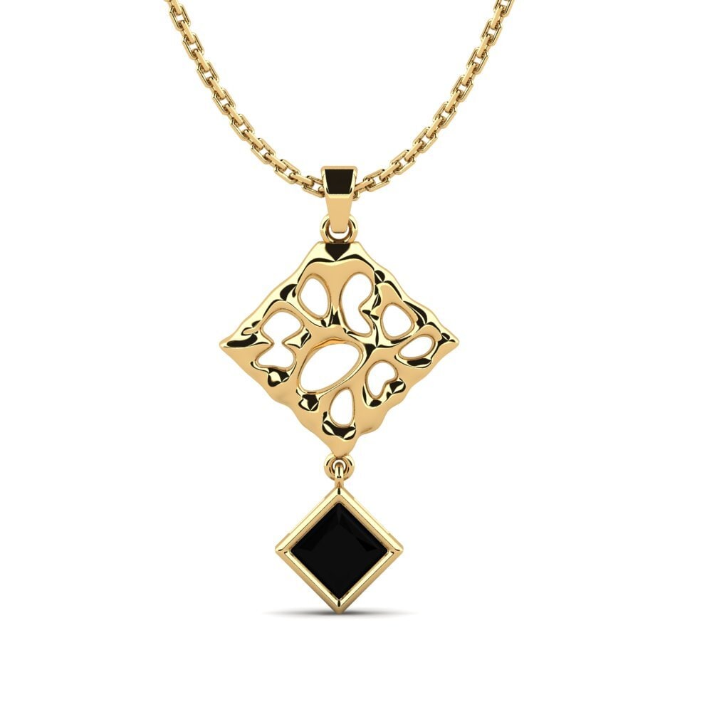 Diamante Negro Colgante de Mujer Elopogilo