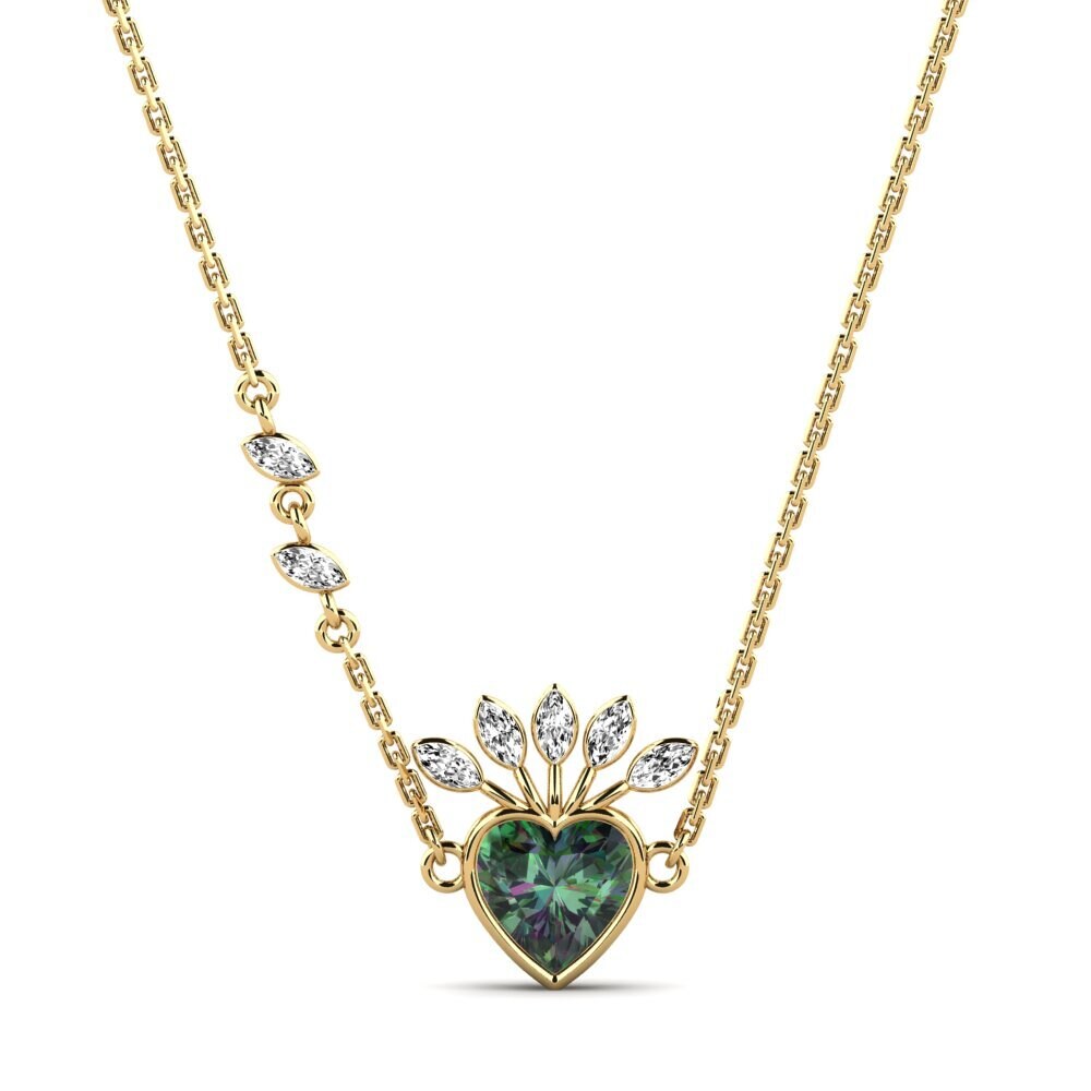 Topacio Místico Collar de Mujer Elysia