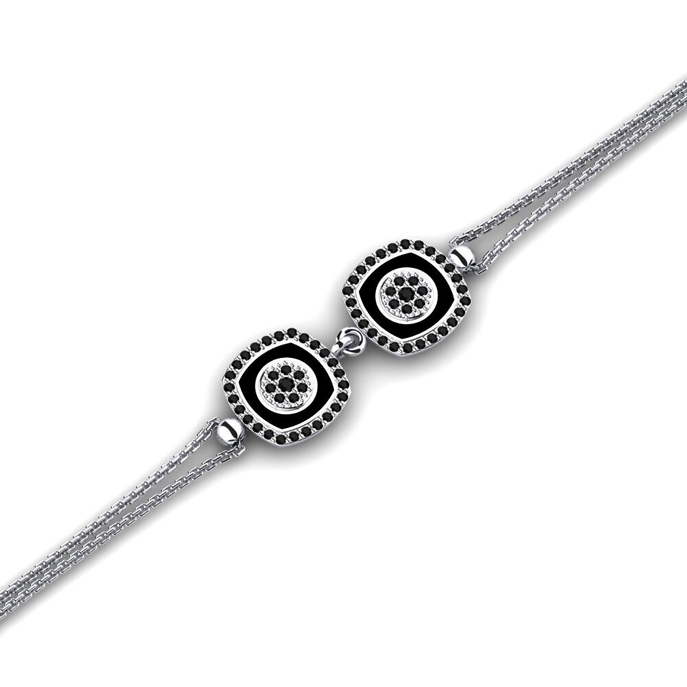 Black Onyx Women's Bracelet Embrouilles