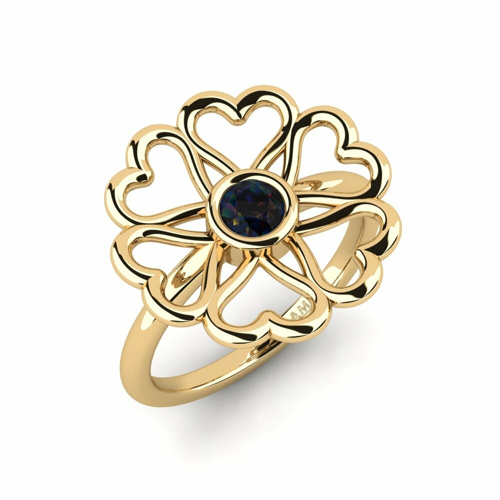 Bague Emella Opale Noire