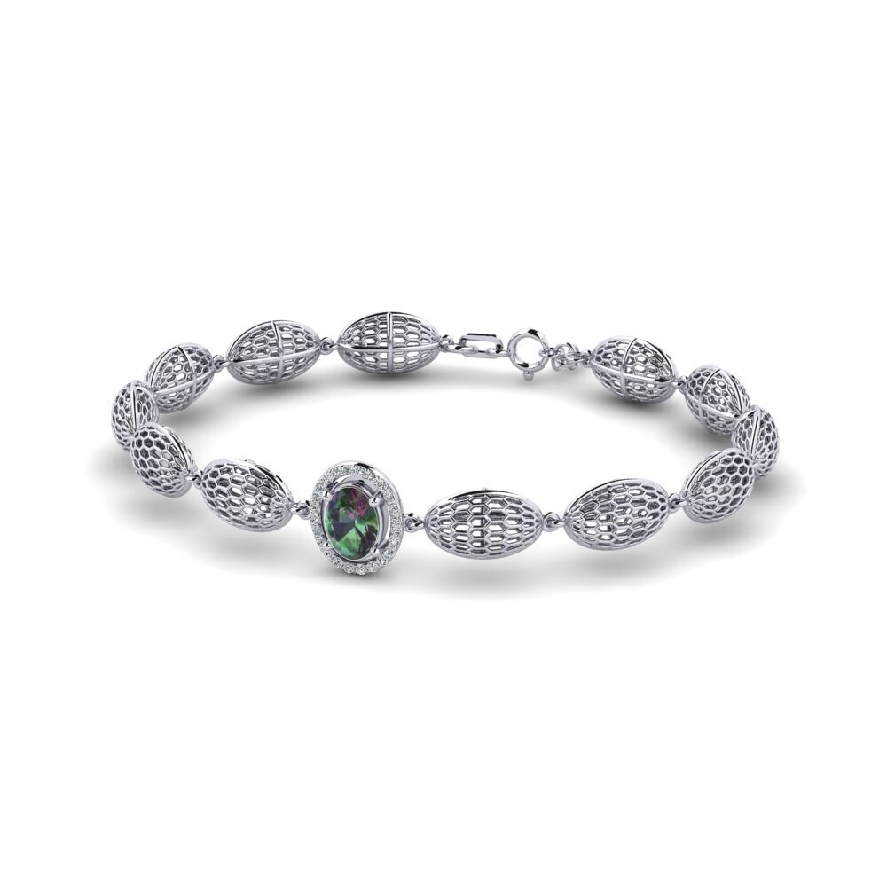 Mystic Topaz Women's Bracelet Emery