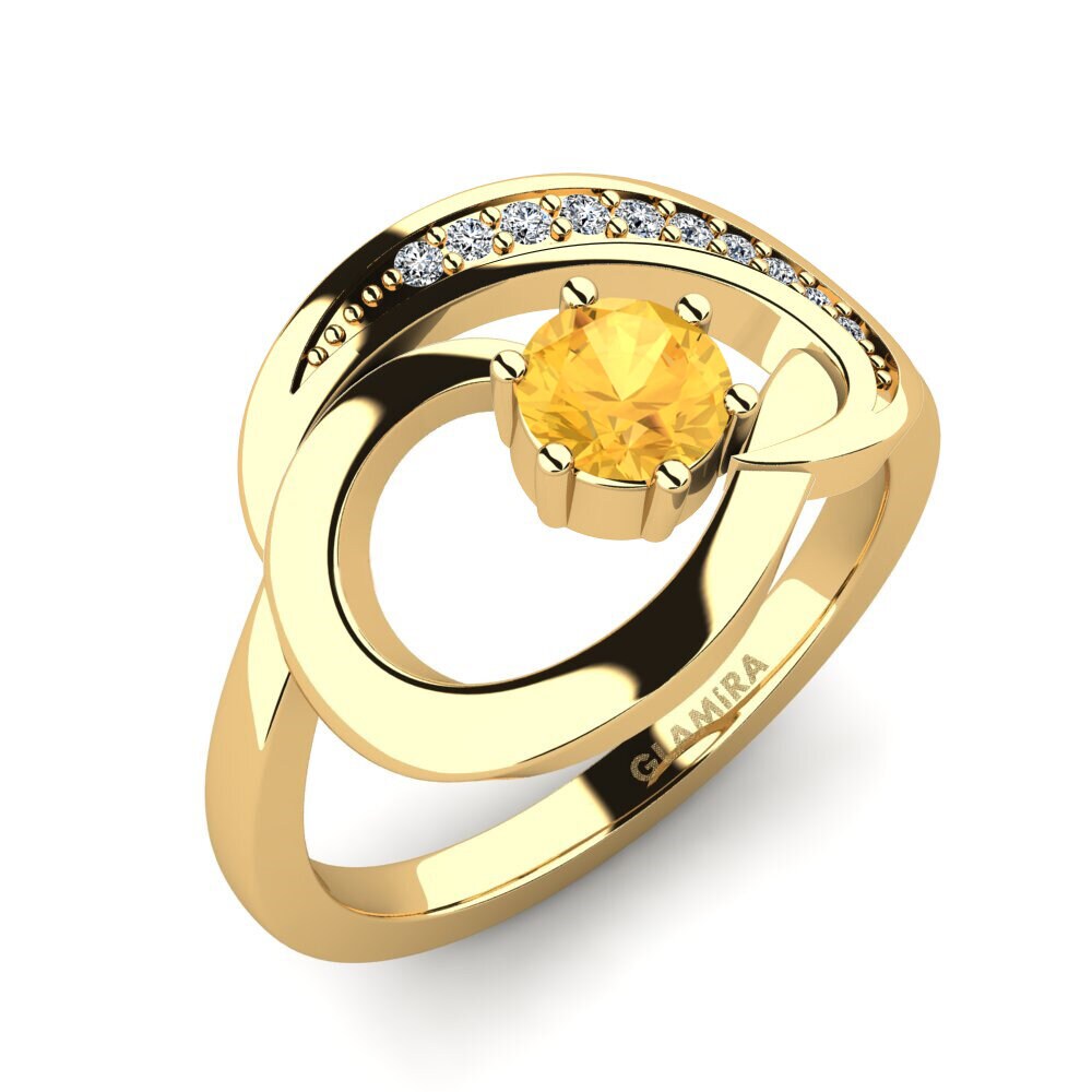 Citrine Ring Emilie