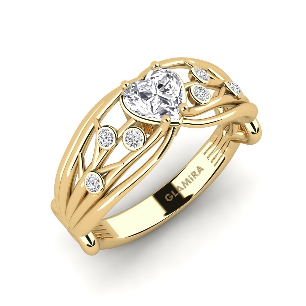 14k Yellow Gold Ring Emilly