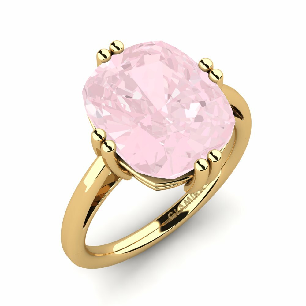 Bague Emmeline Quartz Rose