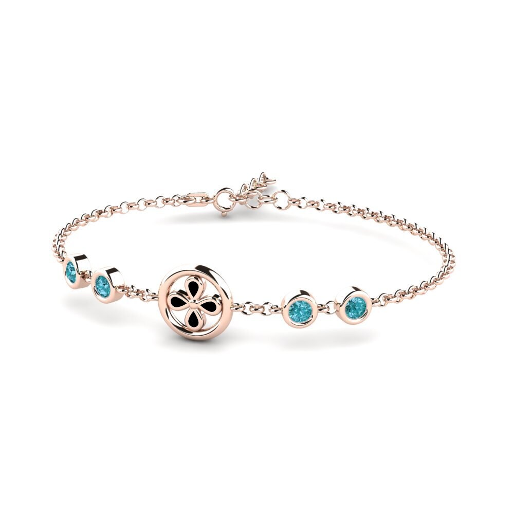 Diamante Blu Bracciale per bambino Empilera