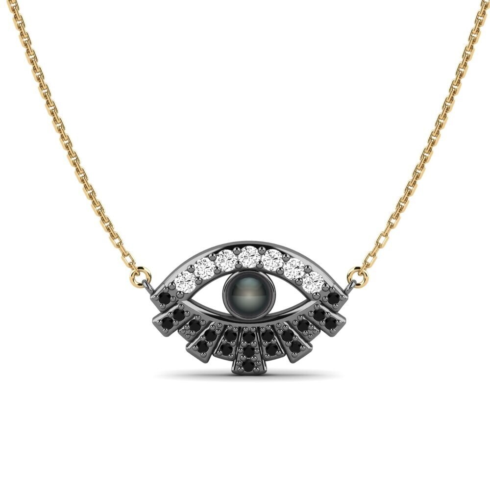 COLGANTES Moissanita Evil Eye