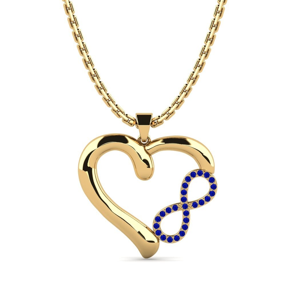 Sapphire Women's Pendant Endle