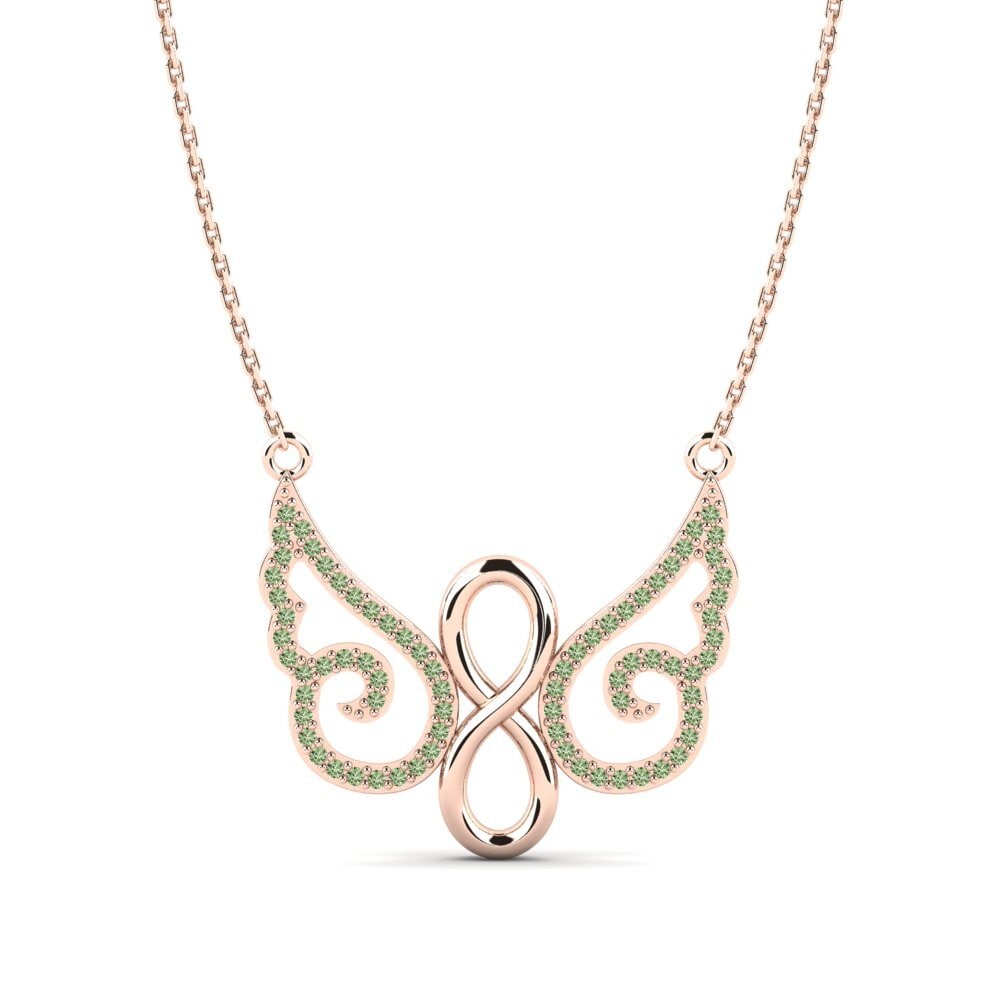 Green Diamond Women's Necklace Enonvesi