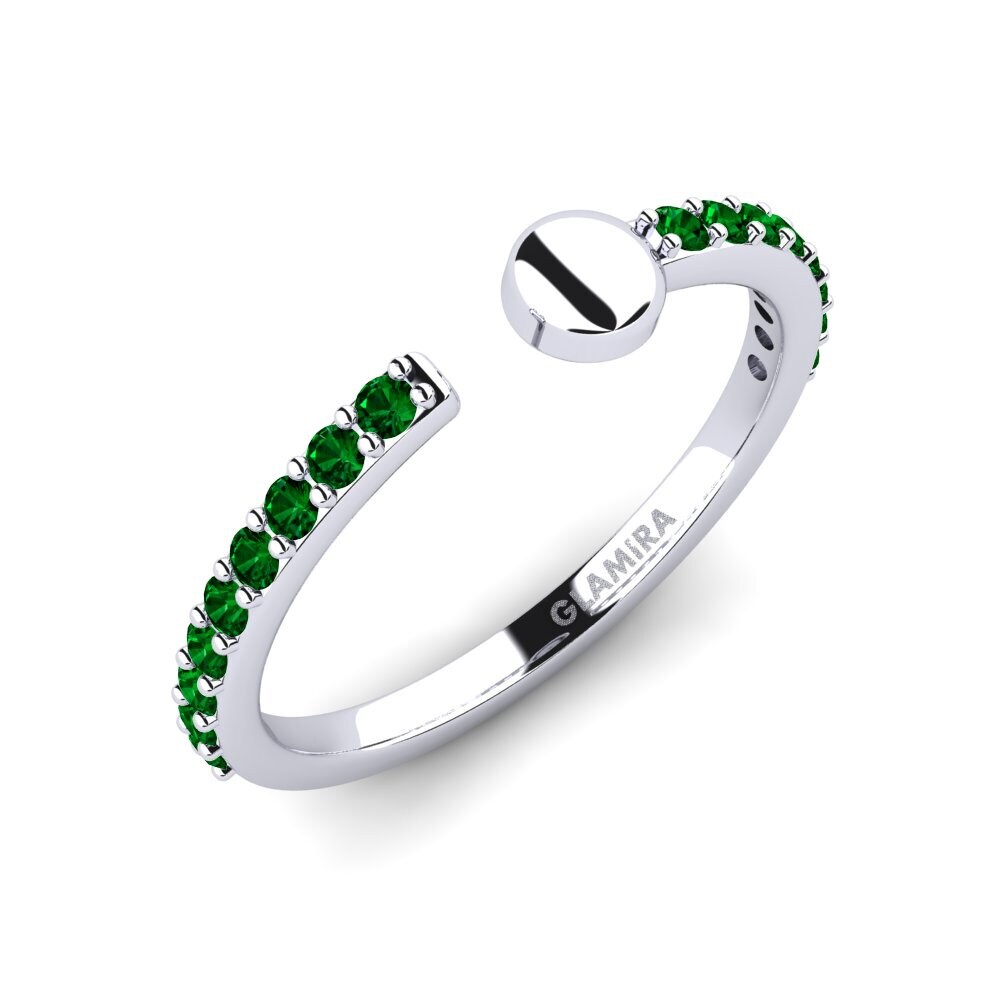 Circonita Verde Anillo Enreposa