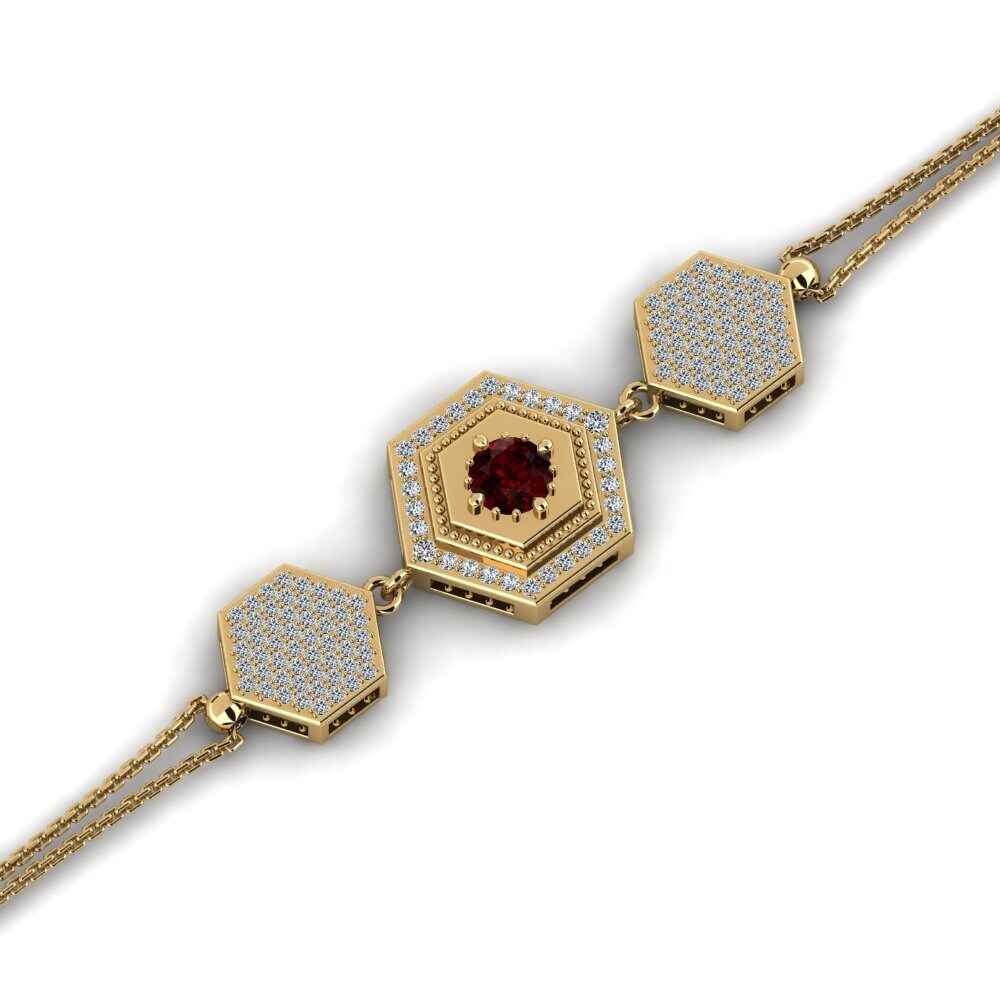 Garnet Women's Bracelet Enrique