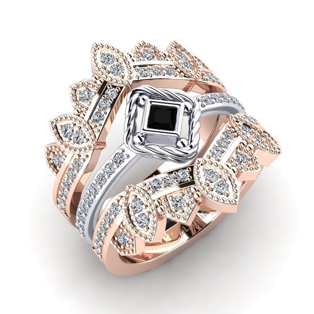 Black Onyx Ring Enulti SET