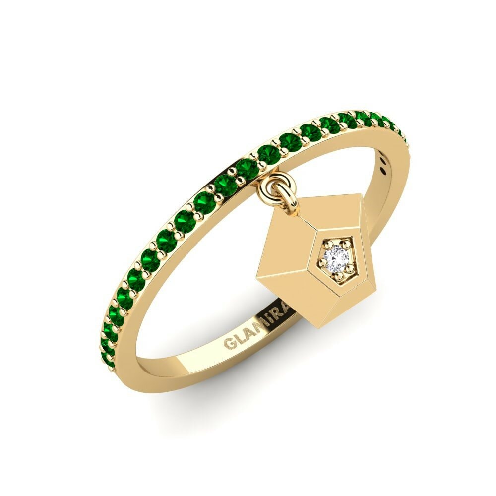 Green Zirconia Ring Equinox