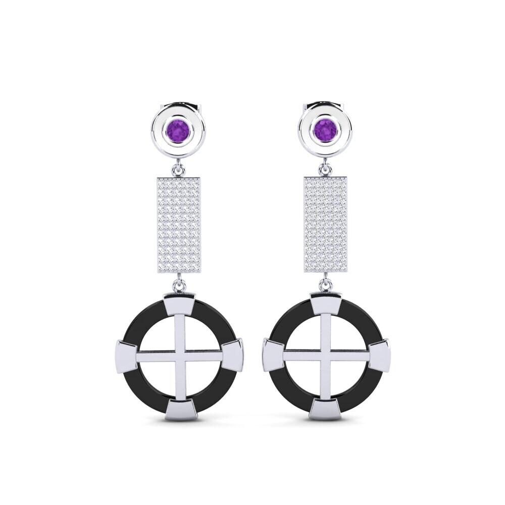 Amethyst Women's Earring Erald