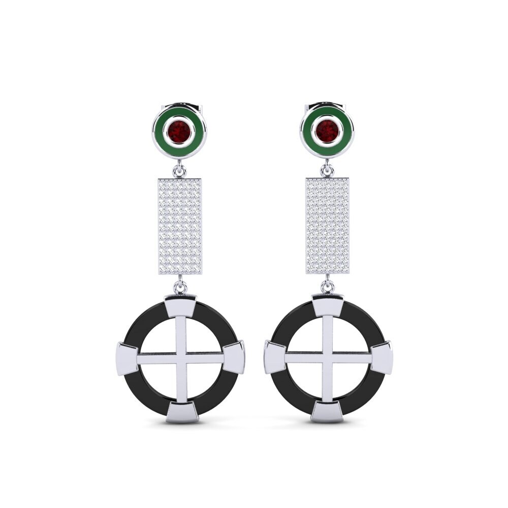 Garnet Women's Earring Erald