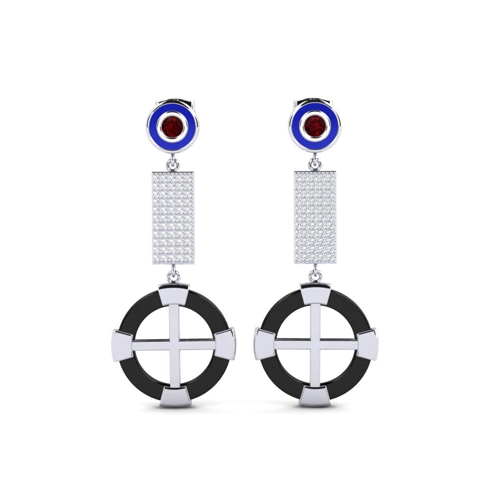 Garnet Women's Earring Erald